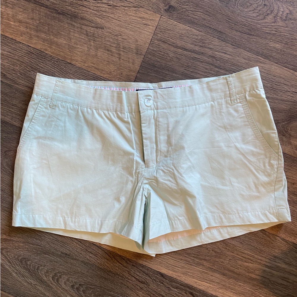 NWT- Lauren James- Mint Green Shorts- Size Large